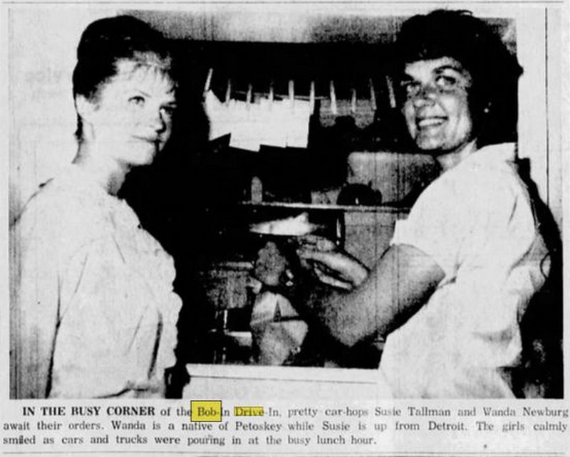 Bob-In Restaurant (Bob-In Again, Bobs Drive-In) - 29 Jun 1962 7 - Petoskey News-Review At Newspapers